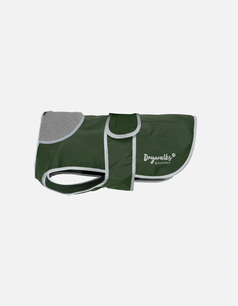 Drywalks Dog Coat Forest Green/Charcoal