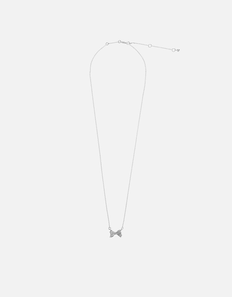 Barsie Gold-Plated Bow Pendant Necklace