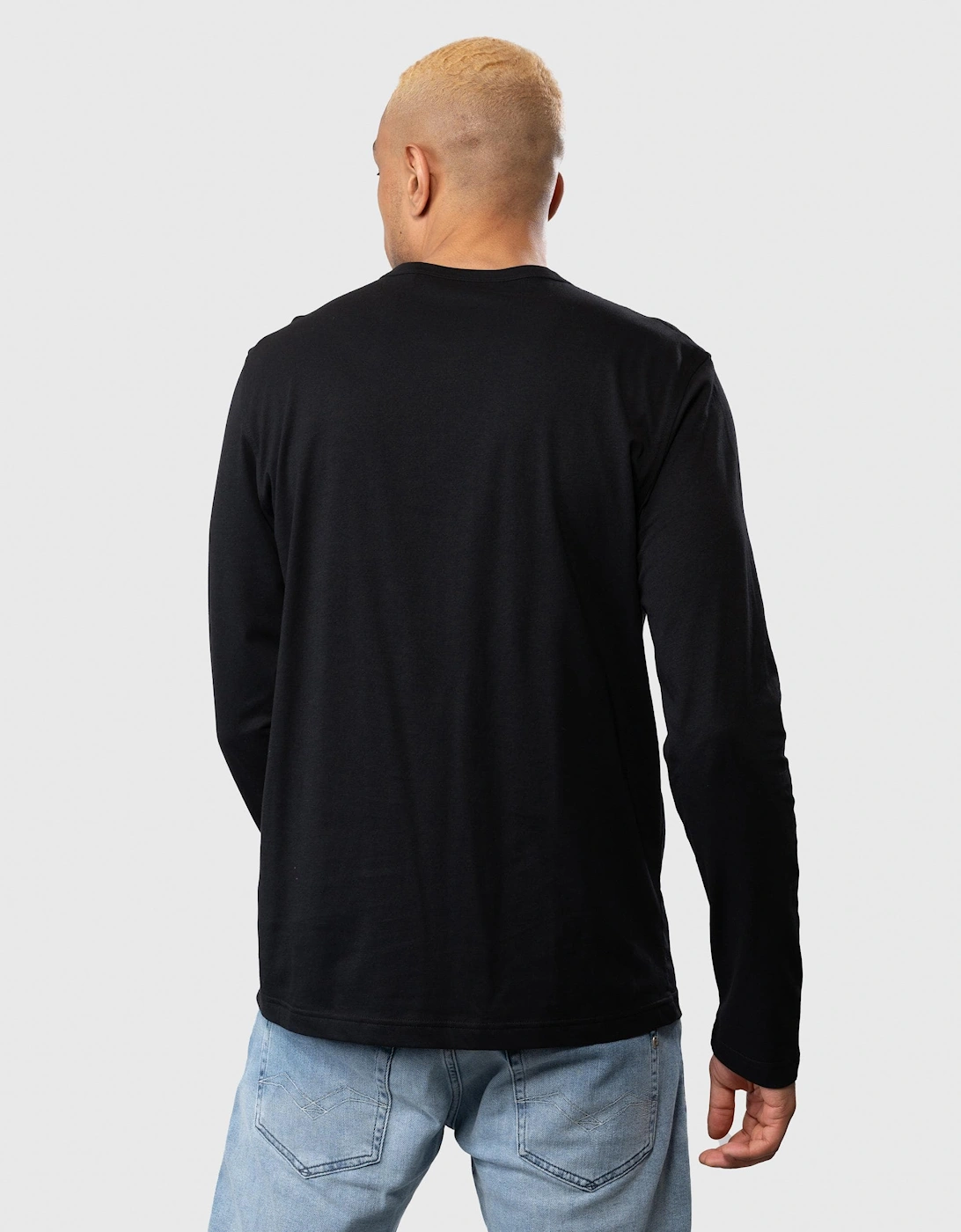 Long Sleeved Logo Patch T-Shirt