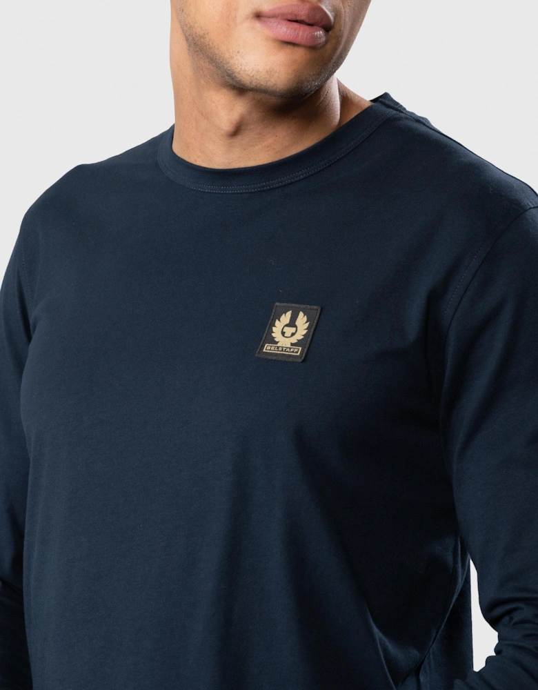 Long Sleeved Logo Patch T-Shirt