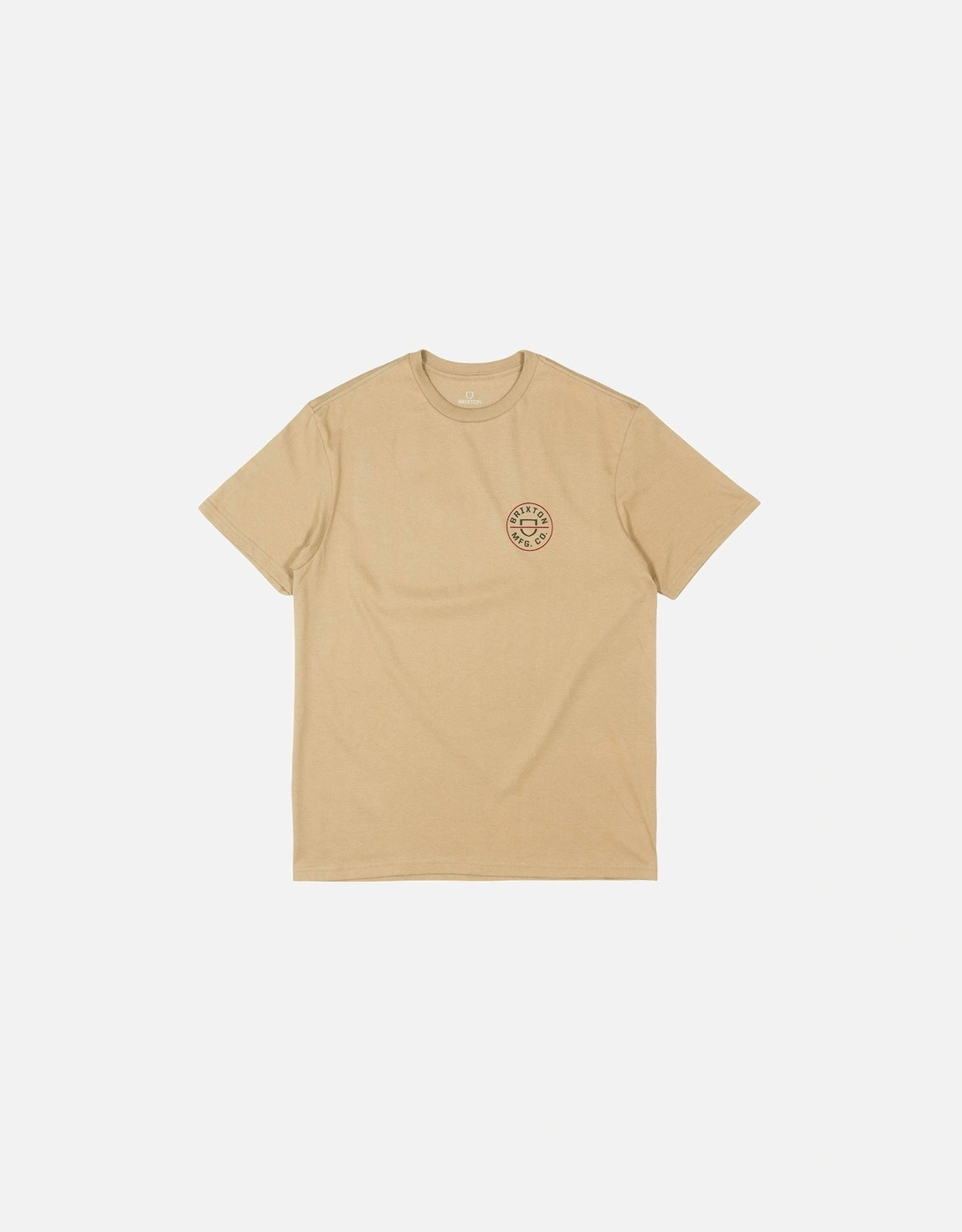 Crest II T-Shirt - Tigers Eye/Washed Black/Mahogany