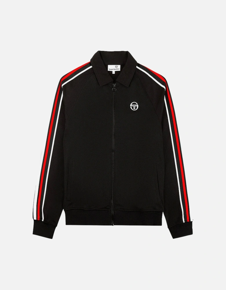 Renshaw Tape Track Top - Black / Red