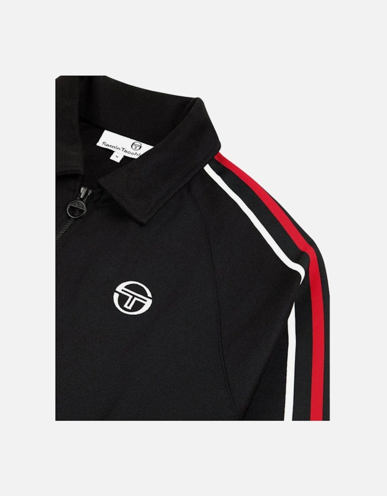 Renshaw Tape Track Top - Black / Red