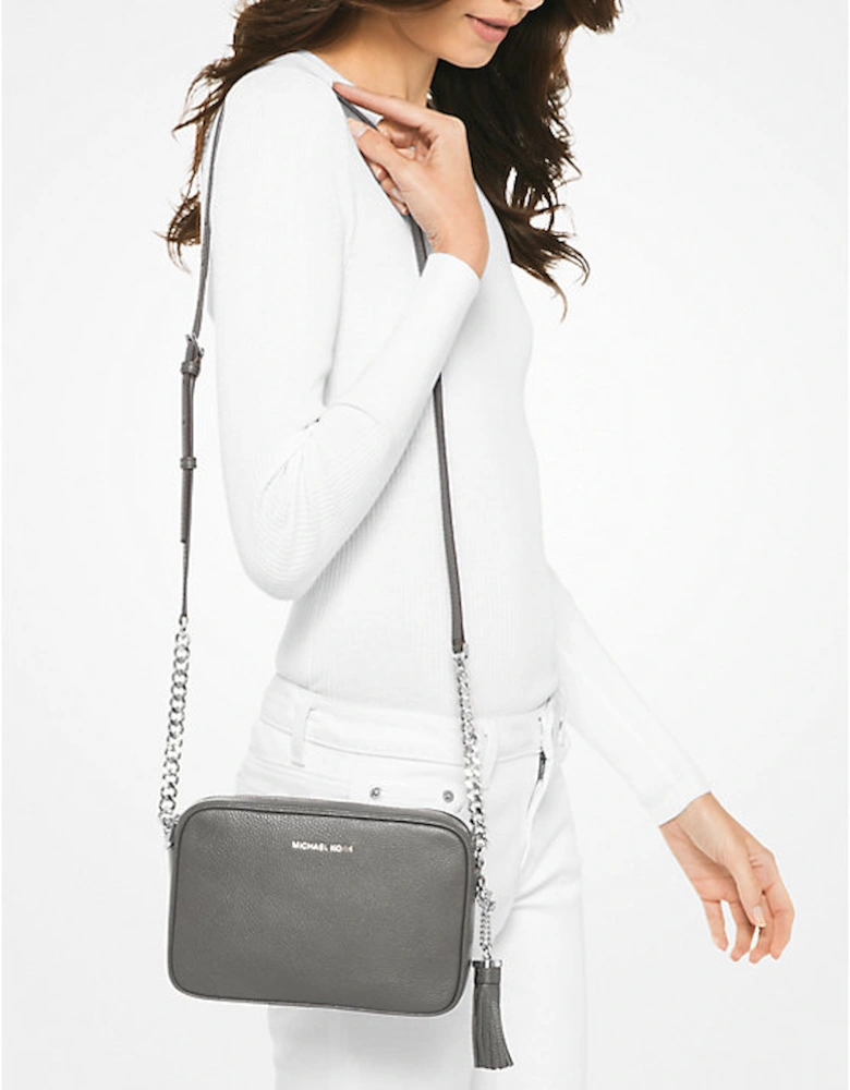 Jet Set Medium Logo Crossbody Bag
