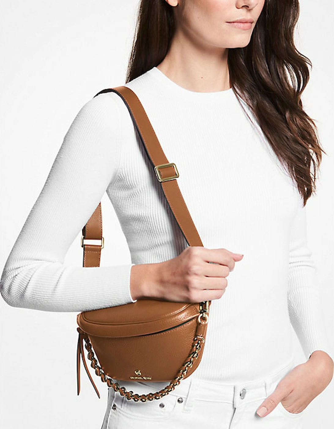 Slater Extra-Small Pebbled Leather Sling Pack