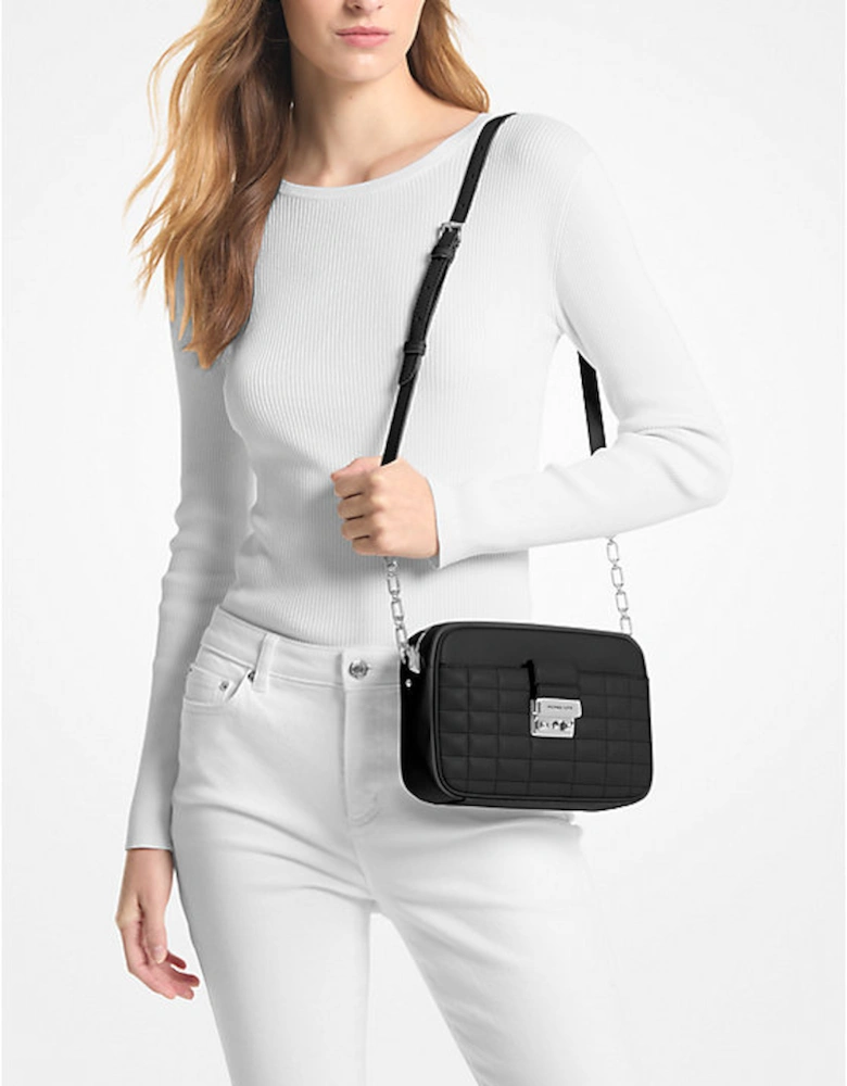Tribeca Quilted Leather Camera Bag