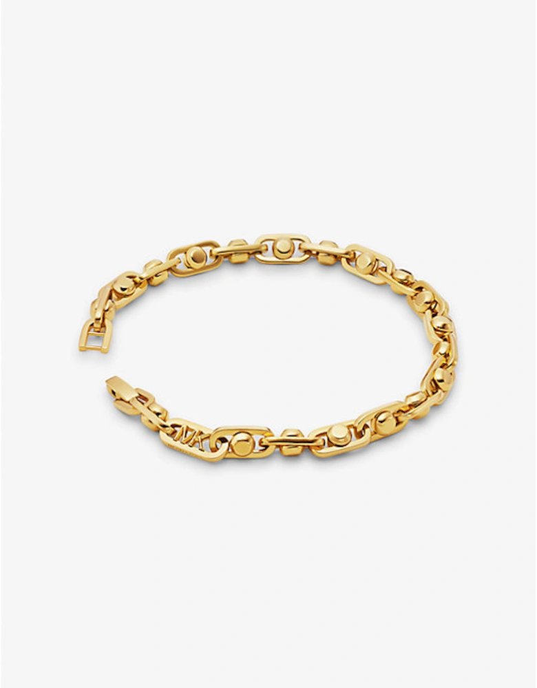 Astor Precious Metal-Plated Brass Link Bracelet