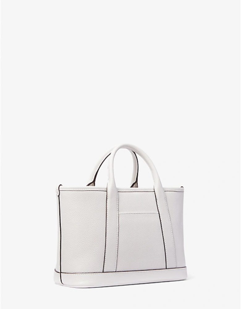 Luisa Small Pebbled Leather Satchel