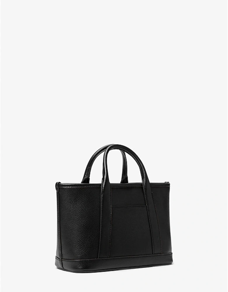 Luisa Small Pebbled Leather Satchel