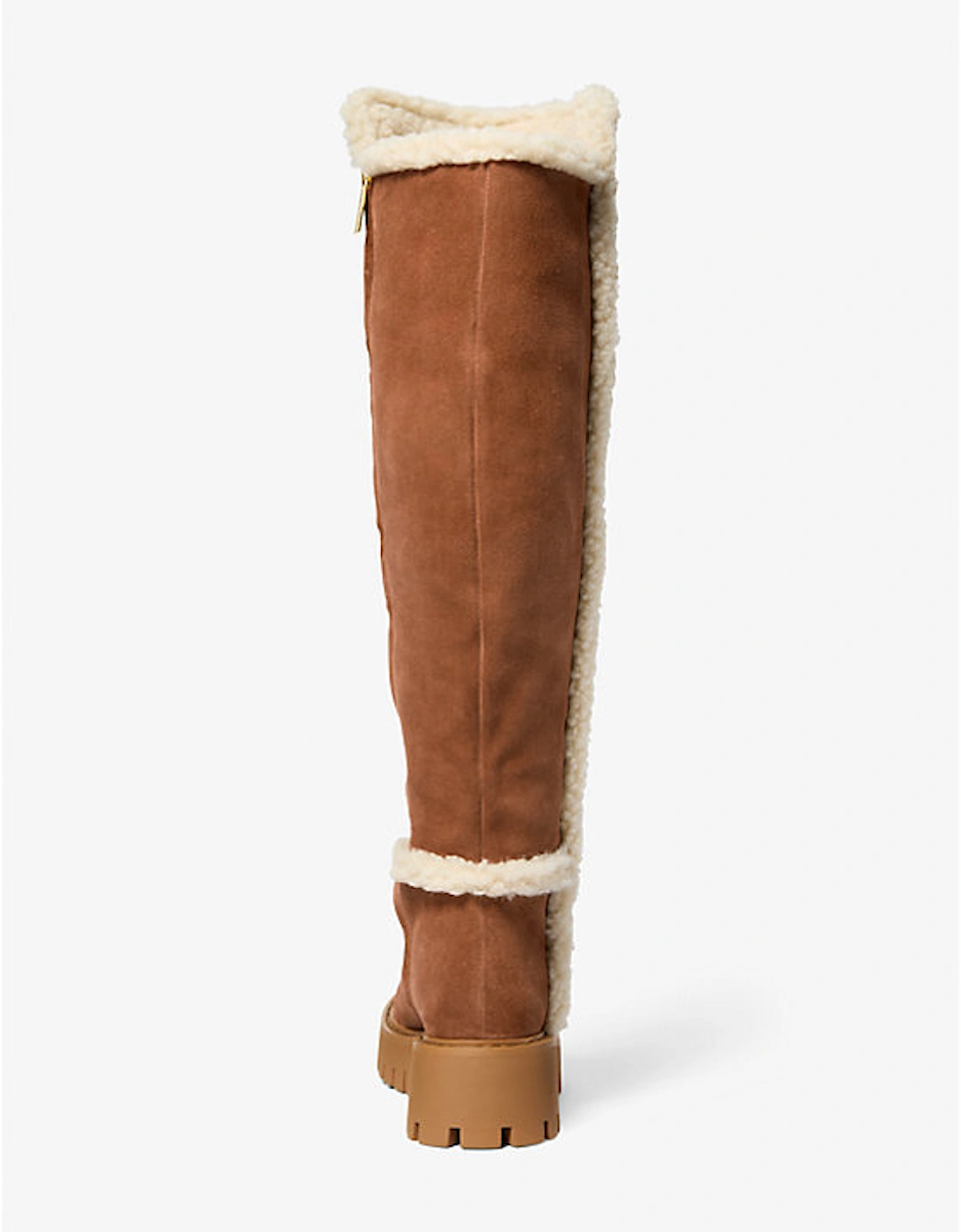 Asher Suede and Faux Shearling Boot