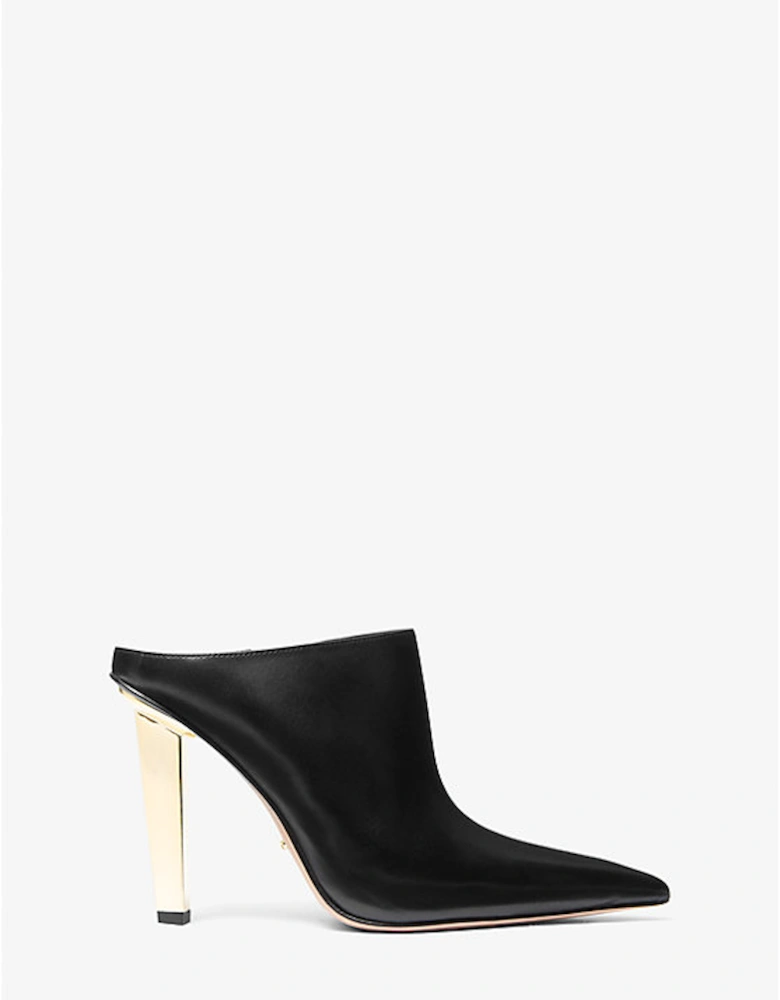 Halle Leather Mule Pump