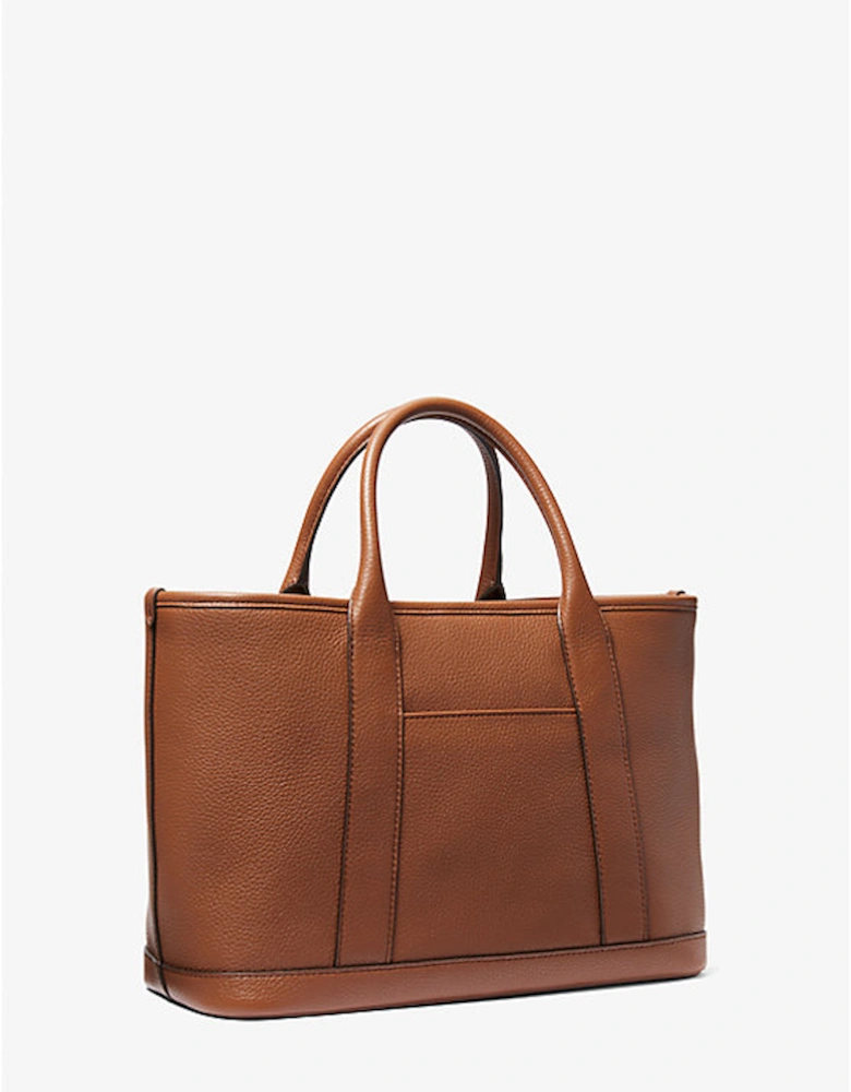 Luisa Medium Pebbled Leather Tote Bag