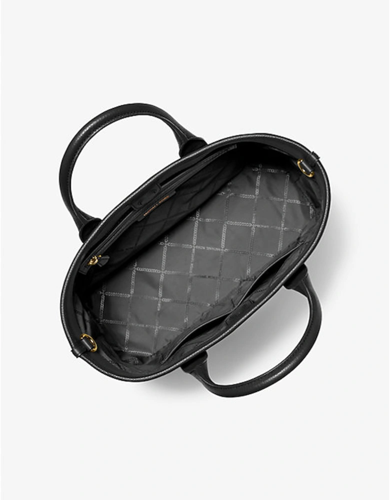 Luisa Medium Pebbled Leather Tote Bag