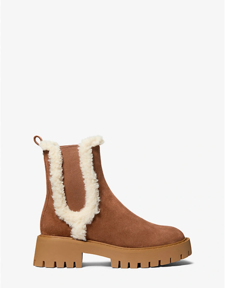 Asher Suede and Faux Shearling Boot