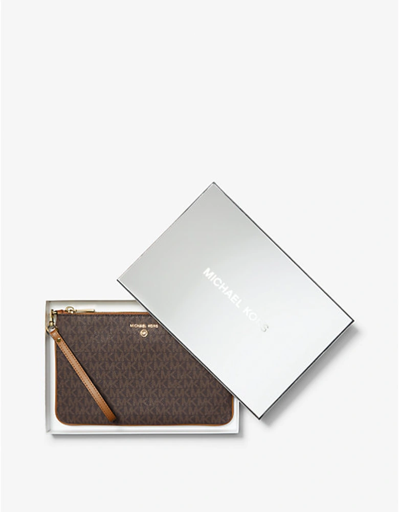 Large Logo Wristlet