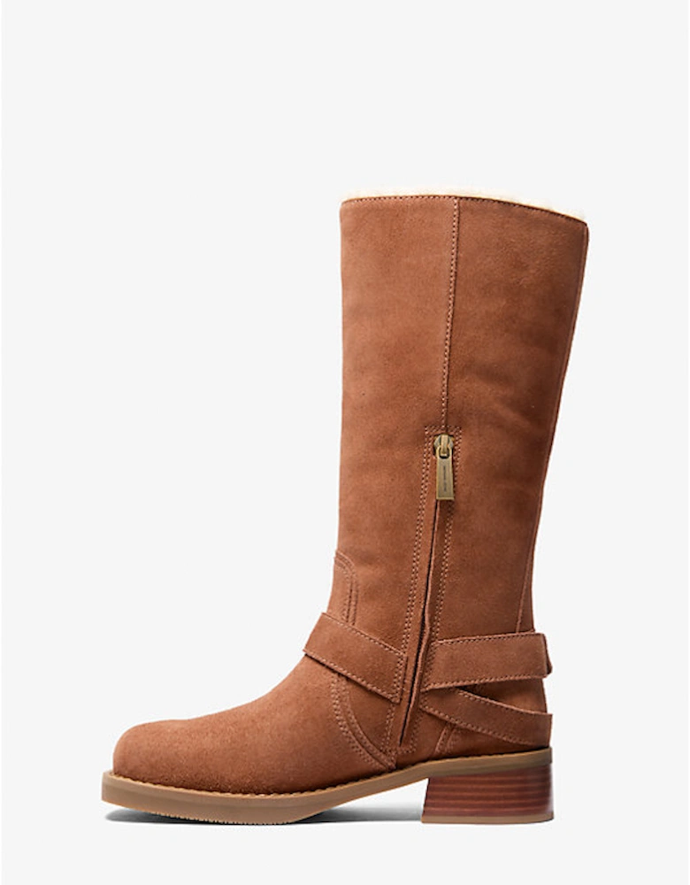 Crosby Suede Moto Boot