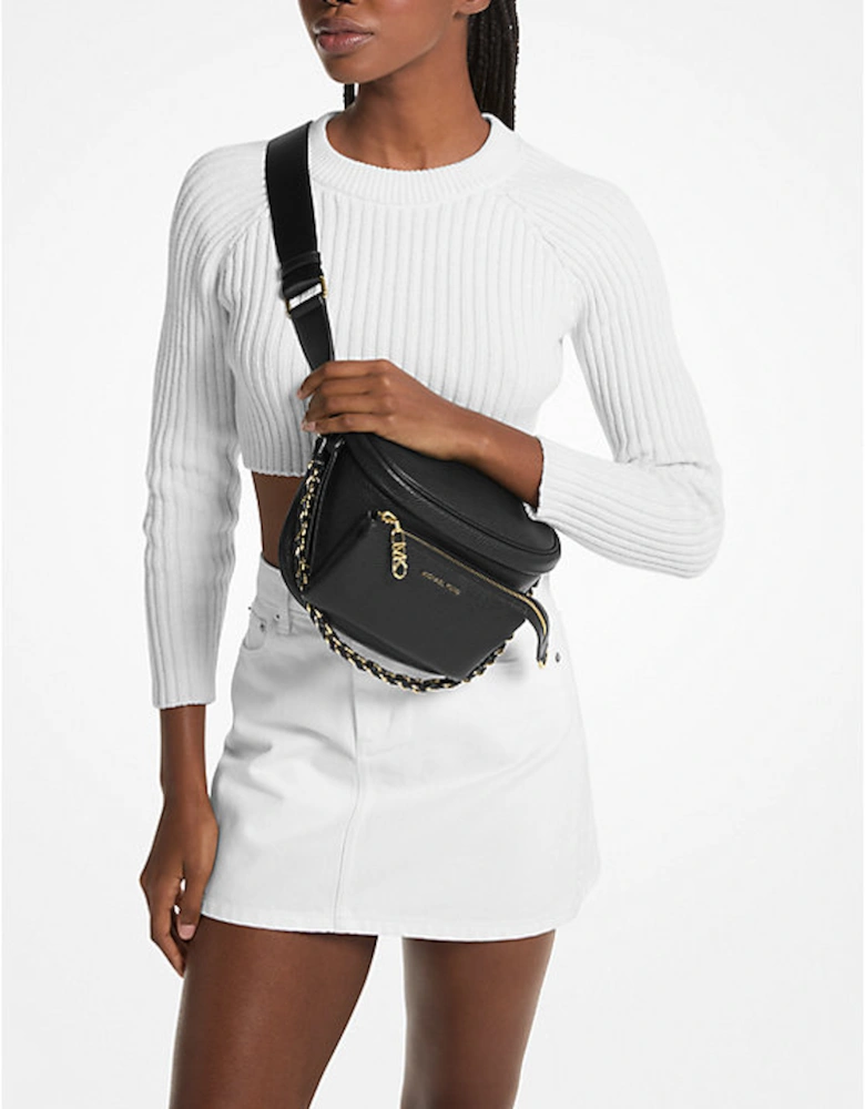 Slater Medium Pebbled Leather Sling Pack