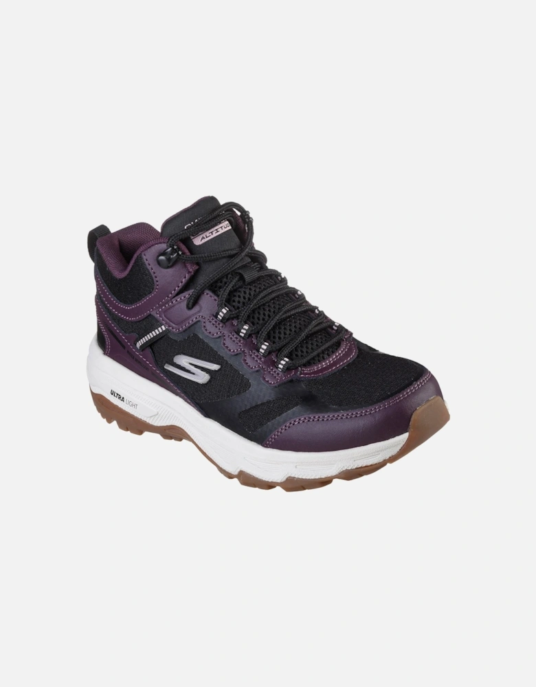 Womens Go Run Trail Altitude 128206-BKPR Black/Purple Lace Up Shoe