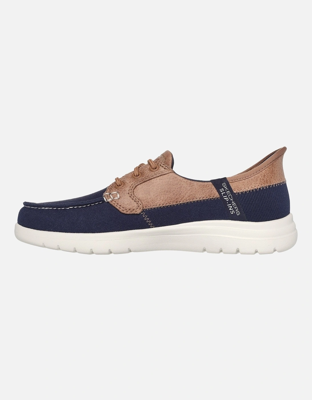 Womens On-the-GO Flex - Palmilla 136536-NVY Navy Slip On Shoe