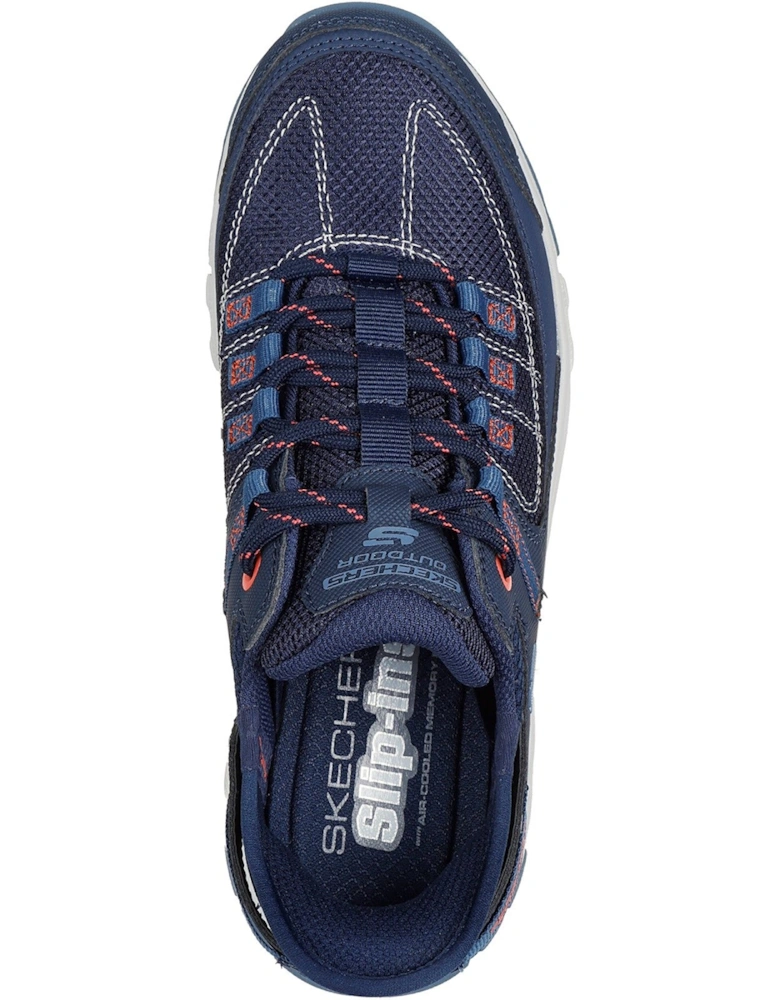 Womens Summits AT 180147-NVCL Navy/Coral Lace Up Shoe