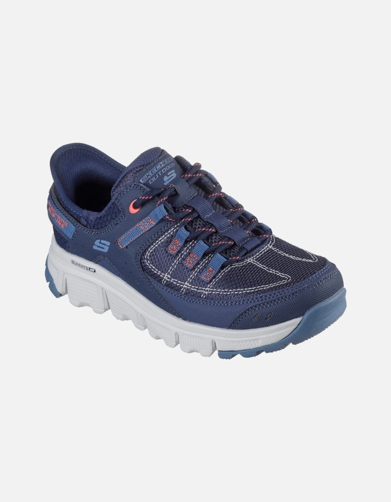 Womens Summits AT 180147-NVCL Navy/Coral Lace Up Shoe