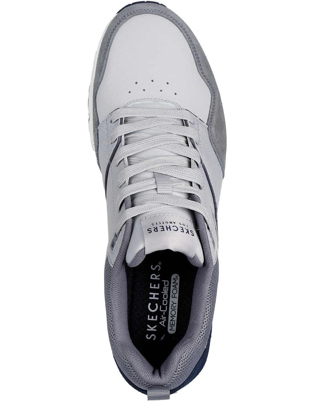 Mens Uno - Retro One 183020-GRY Grey Lace Up Shoe