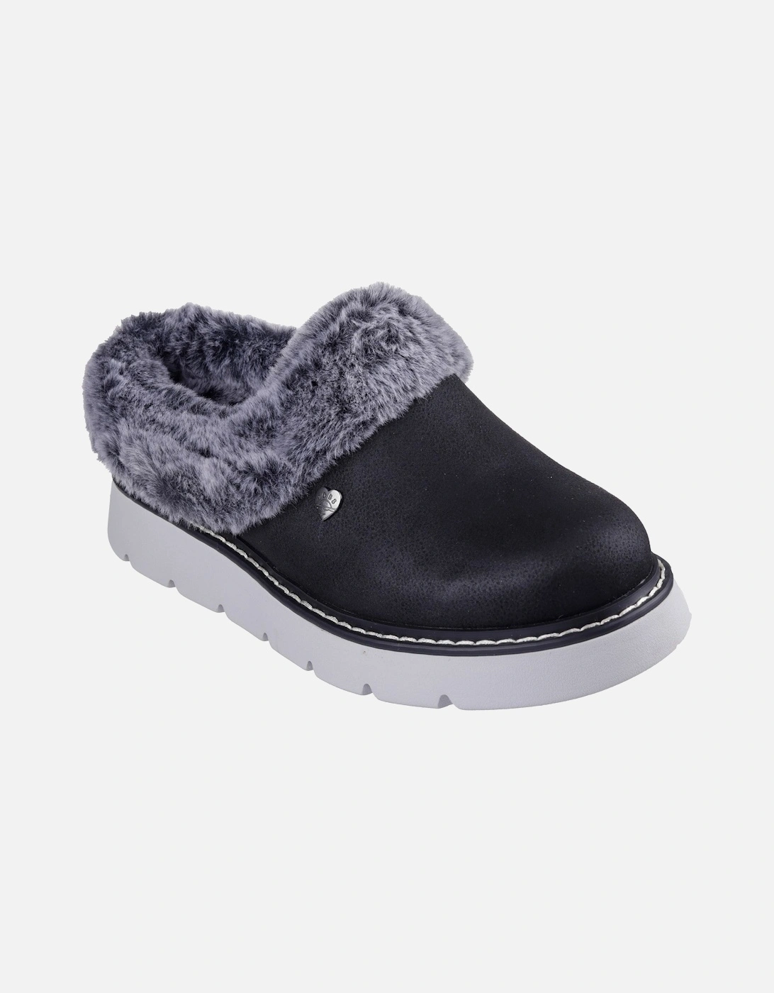 Womens Keepsakes Lite Cozy Blend 114762-BLK Black Slip On Shoe, 6 of 5