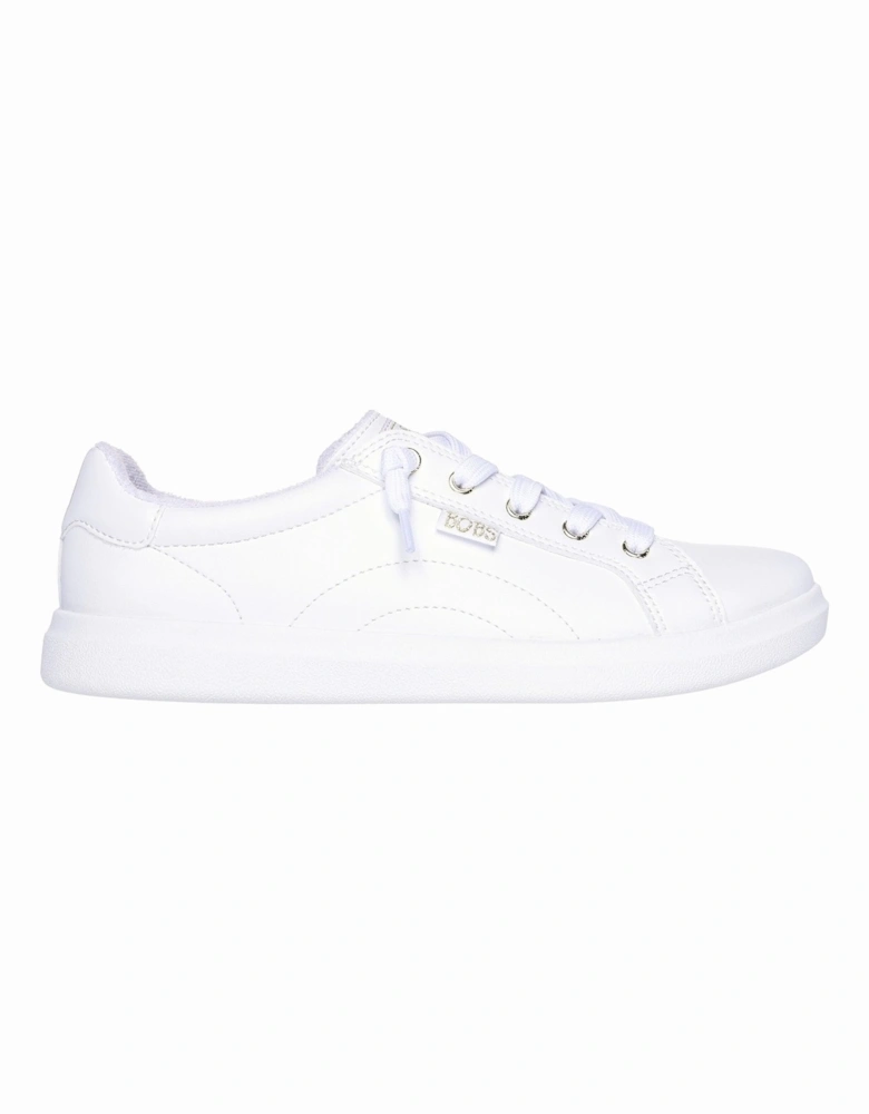 Womens BOBS D'Vine Instant Delight 114456-WHT White Lace Up Shoe