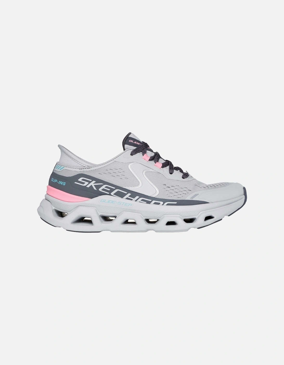 Womens Glide-Step Altus 150510-GYPK Grey/Pink Lace Up Shoe