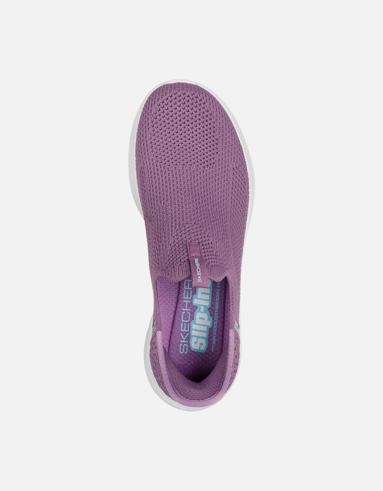 Womens Ultra Flex 3.0 Easy Win 150450-PUR Purple Slip On Shoe