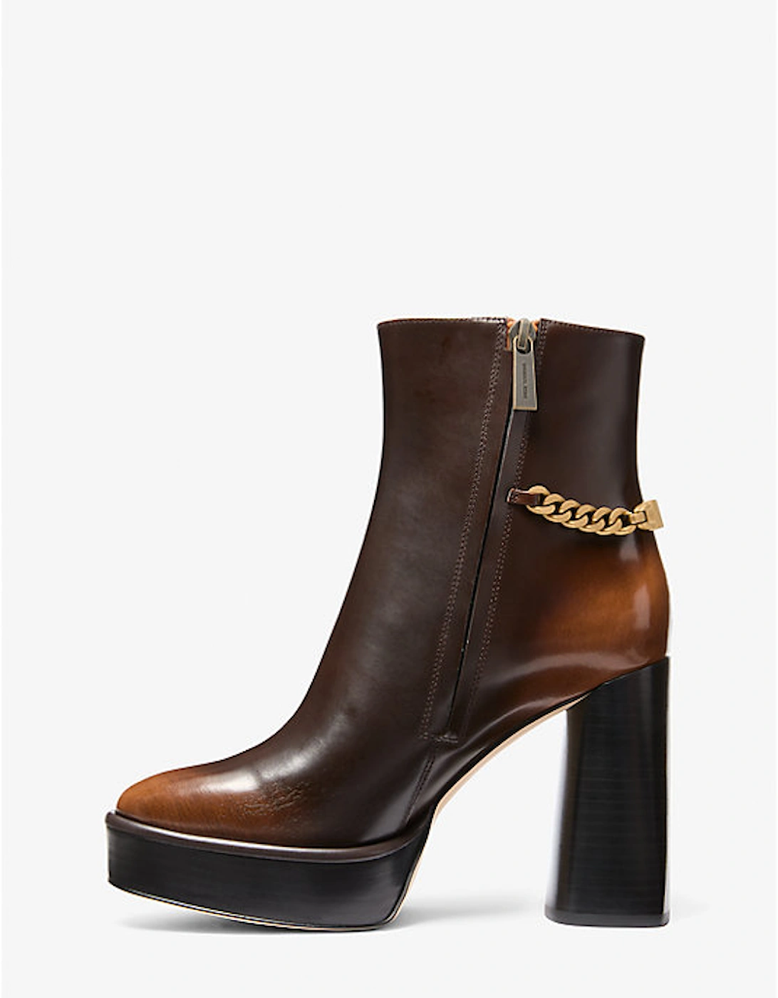 Carlisle Burnished Leather Platform Boot