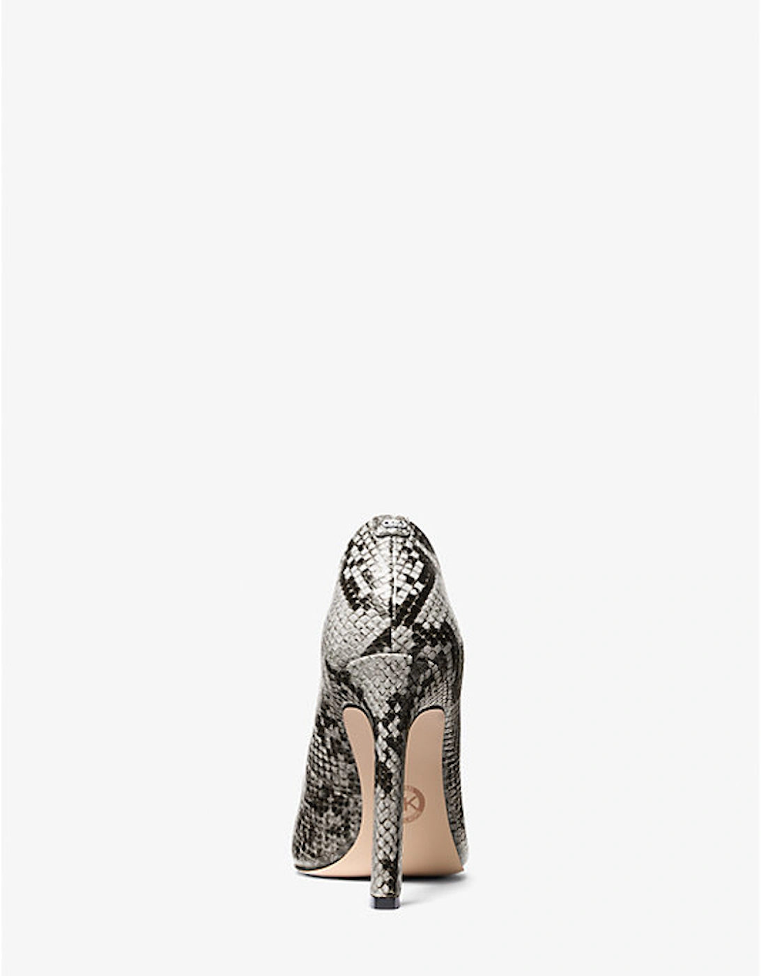 Amara Snake Embossed Leather Pump