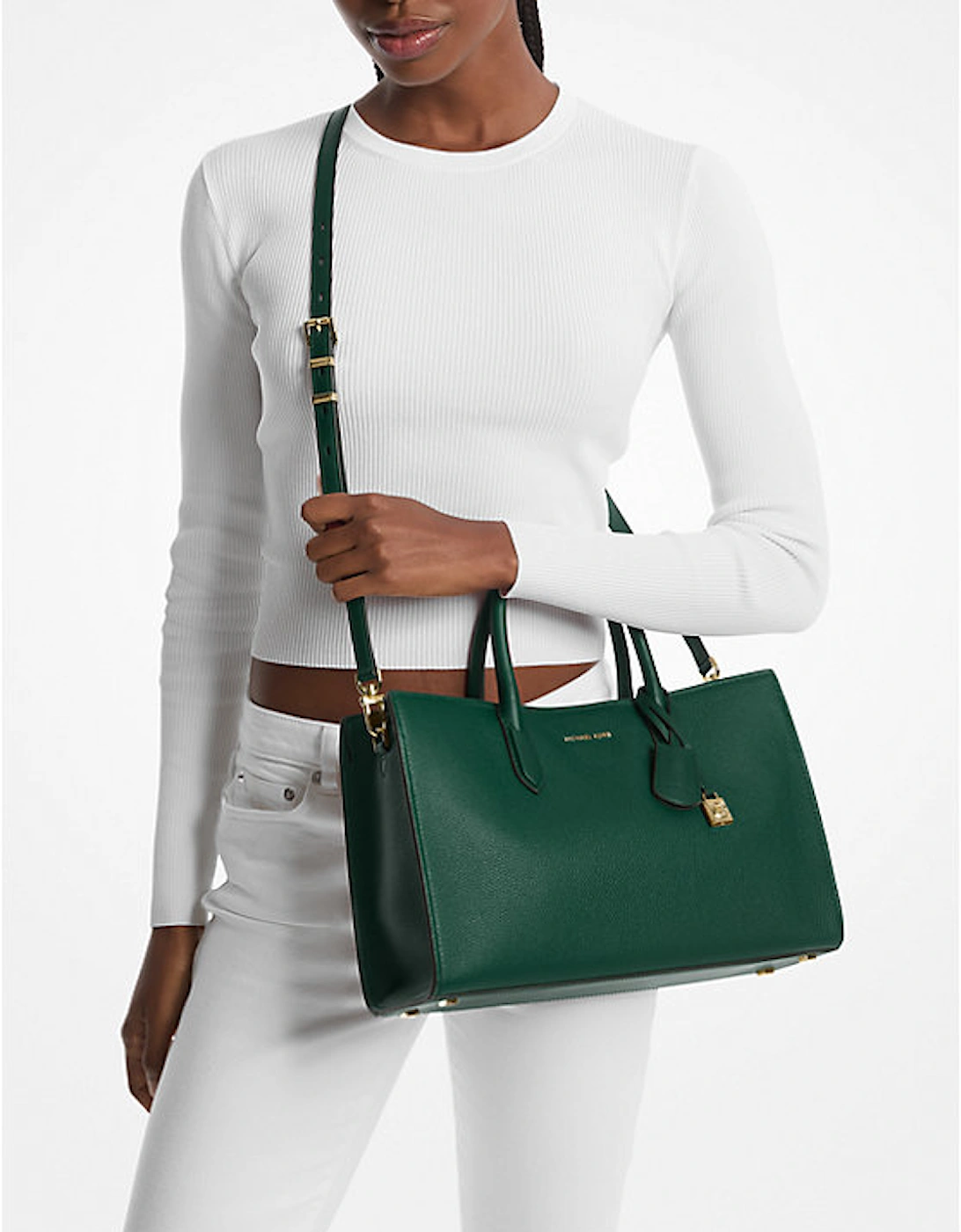 Scarlett Medium Leather Satchel