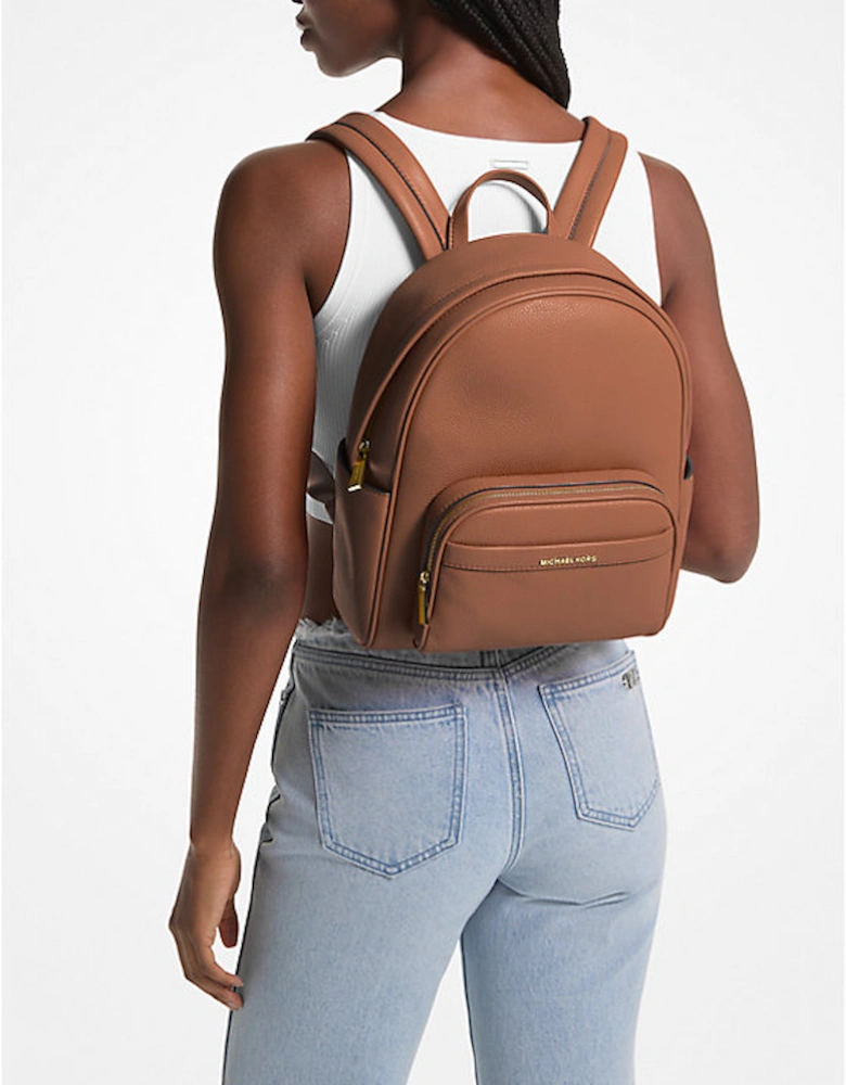 Bex Medium Pebbled Leather Backpack