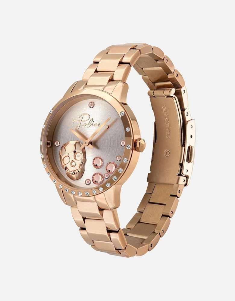 Stainless Steel Quartz Analog Watch Women - Multicolor Watches