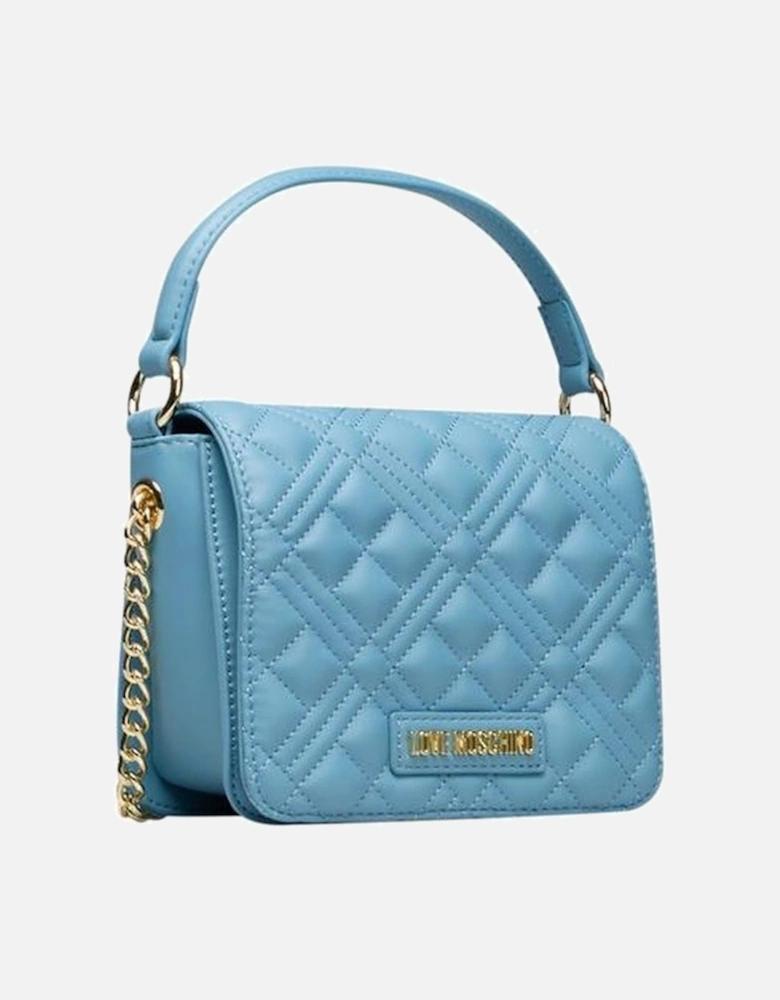 Bag With Handle and Shoulder Strap Women - Light Blue Handbags