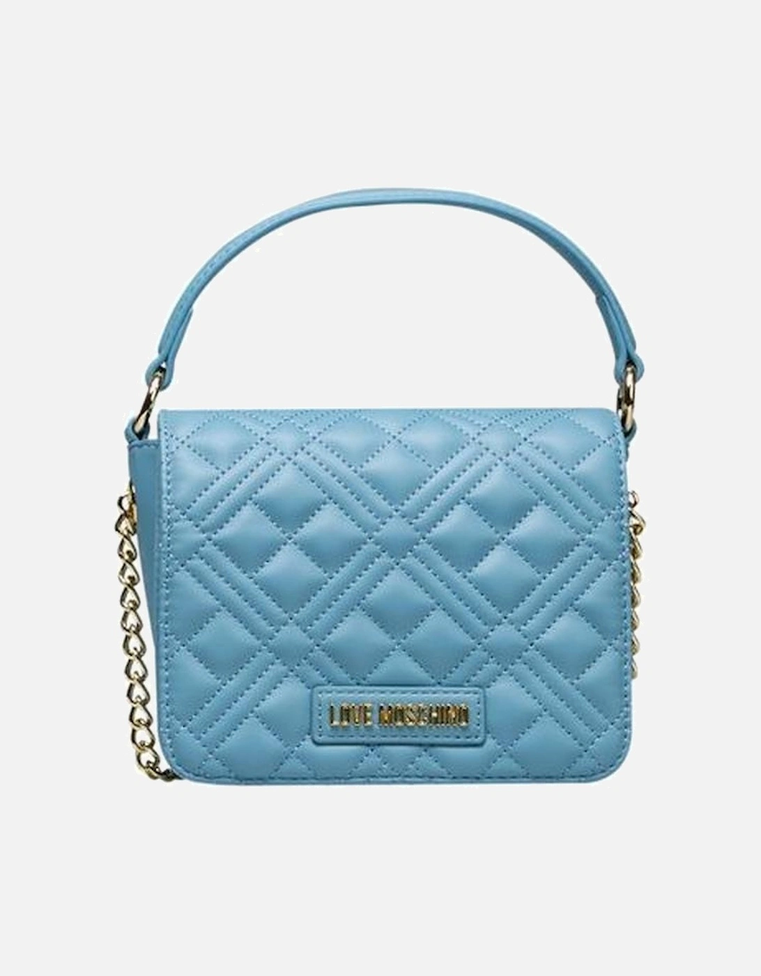 Bag With Handle and Shoulder Strap Women - Light Blue Handbags, 6 of 5