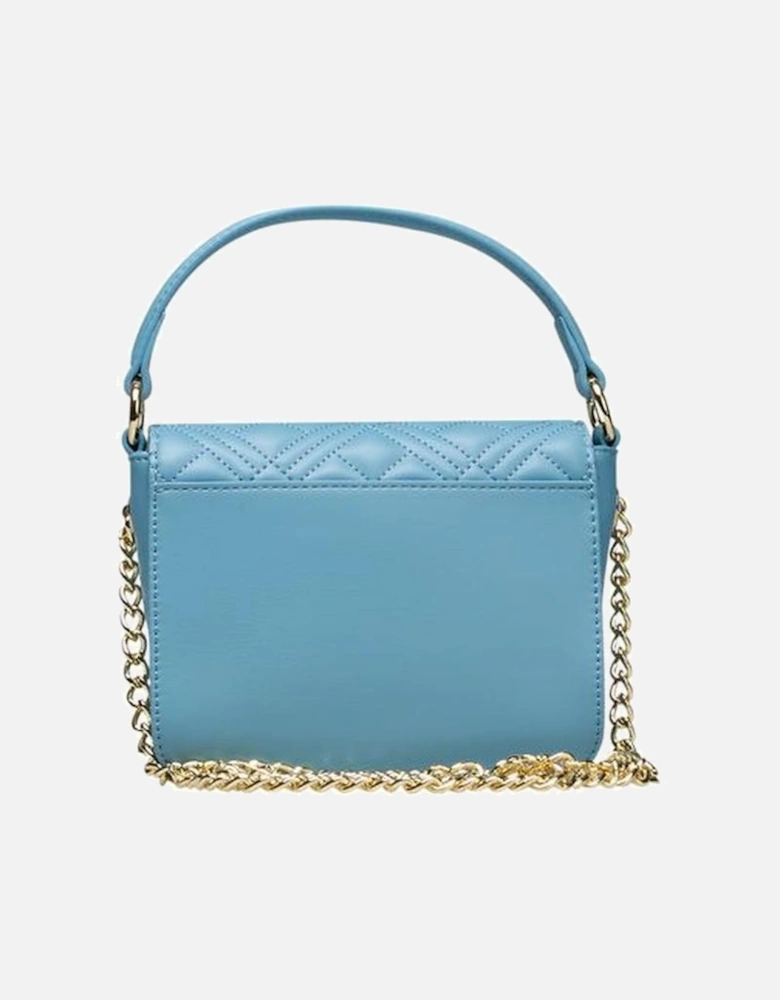 Bag With Handle and Shoulder Strap Women - Light Blue Handbags