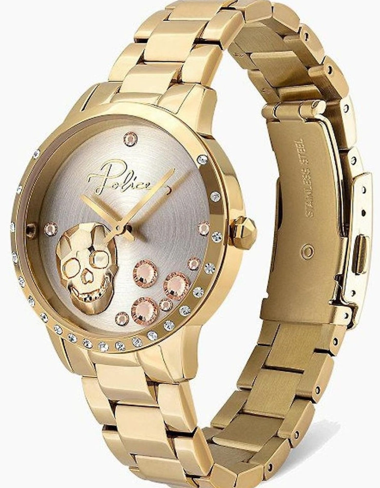 Quartz Analog Stainless Steel Watch Women - Gold Watches