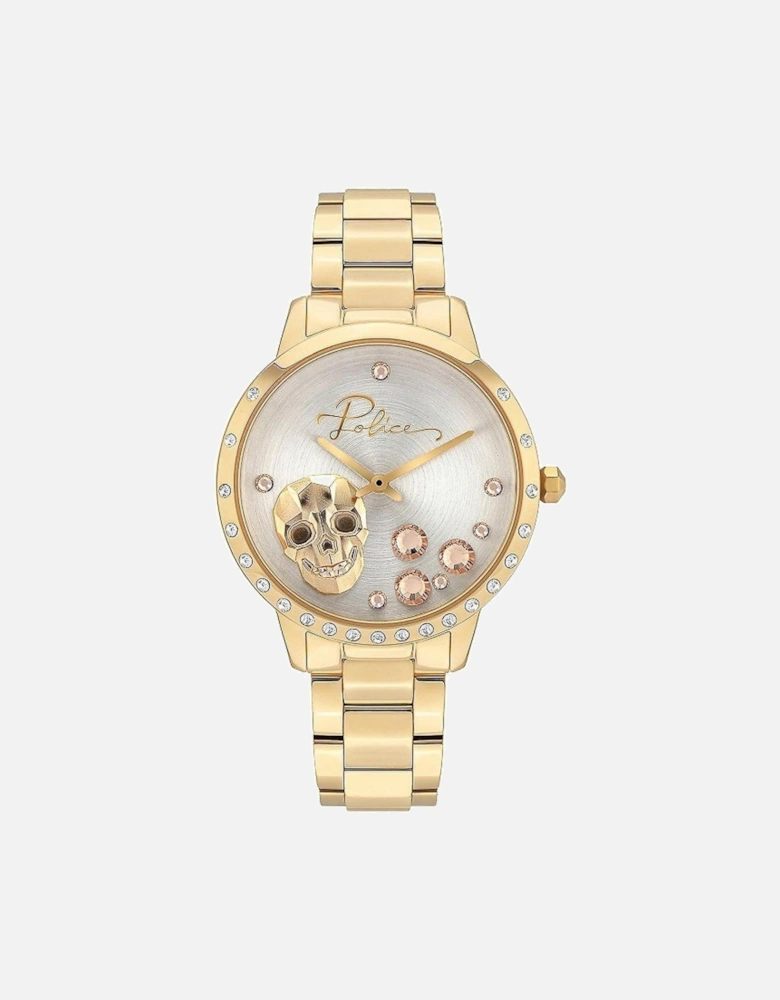 Quartz Analog Stainless Steel Watch Women - Gold Watches