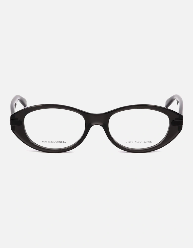 Acetate Bracelet Dark Gray Dial Watch Women - Bicolor Frames