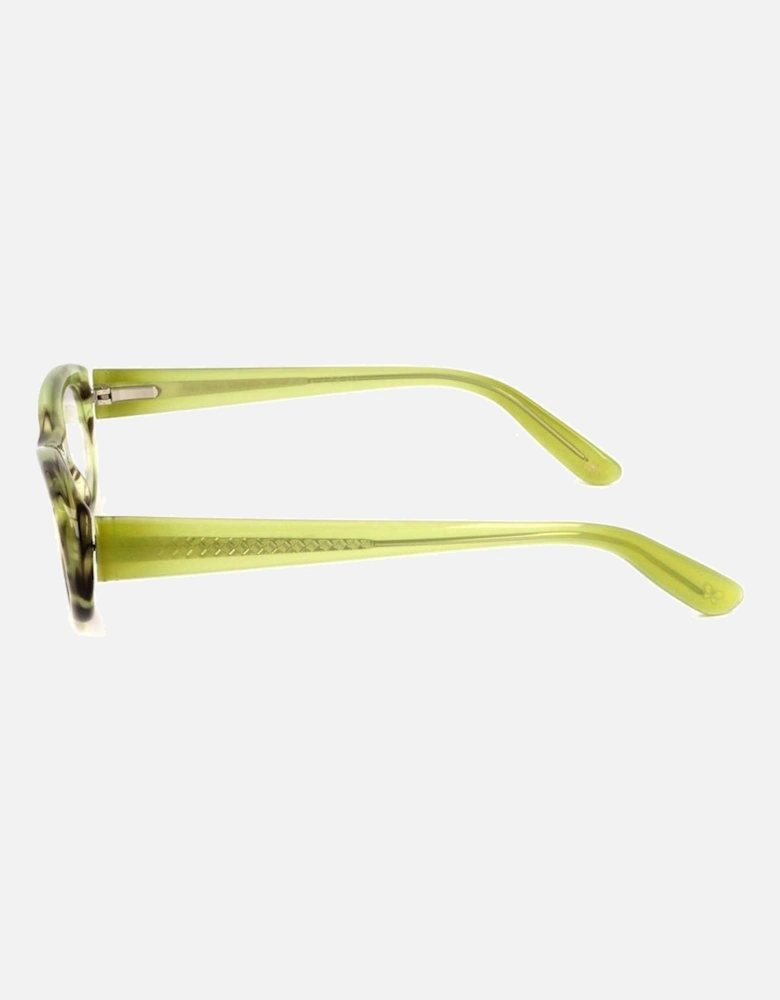Acetate Bracelet Watch with Havana Green Dial Women Frames