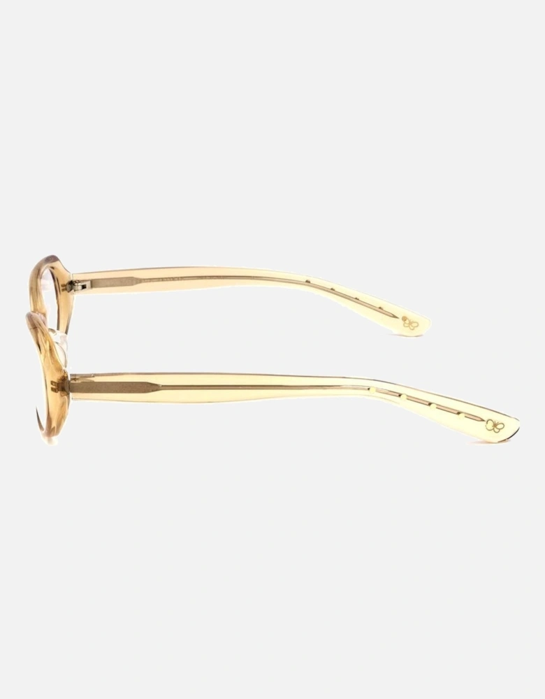 Acetate Bracelet Watch with Yellow and Brown Dial Women - Bicolor