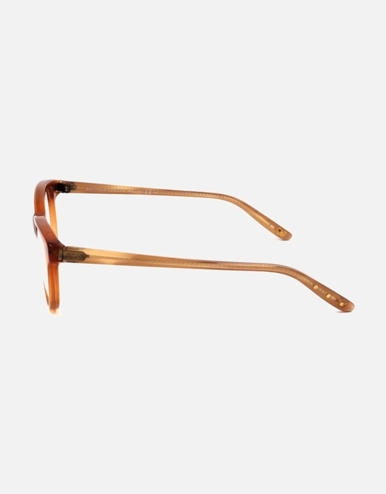 Acetate Bracelet Watch with Brown and Beige Dial Women Frames