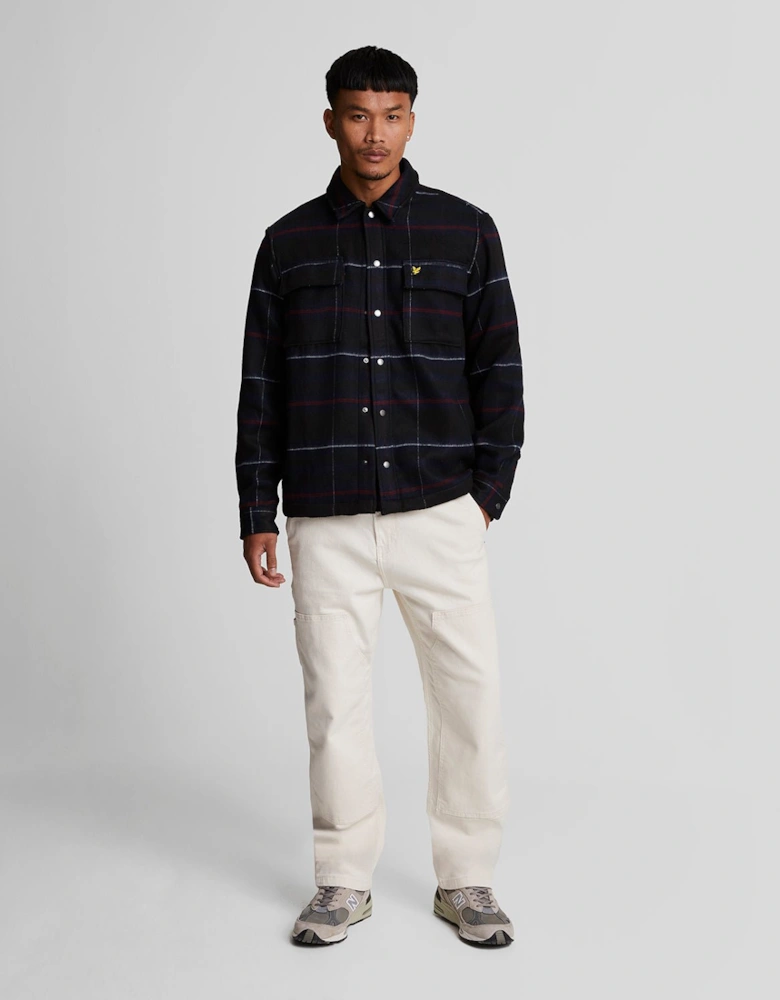 Brushed Tartan Overshirt