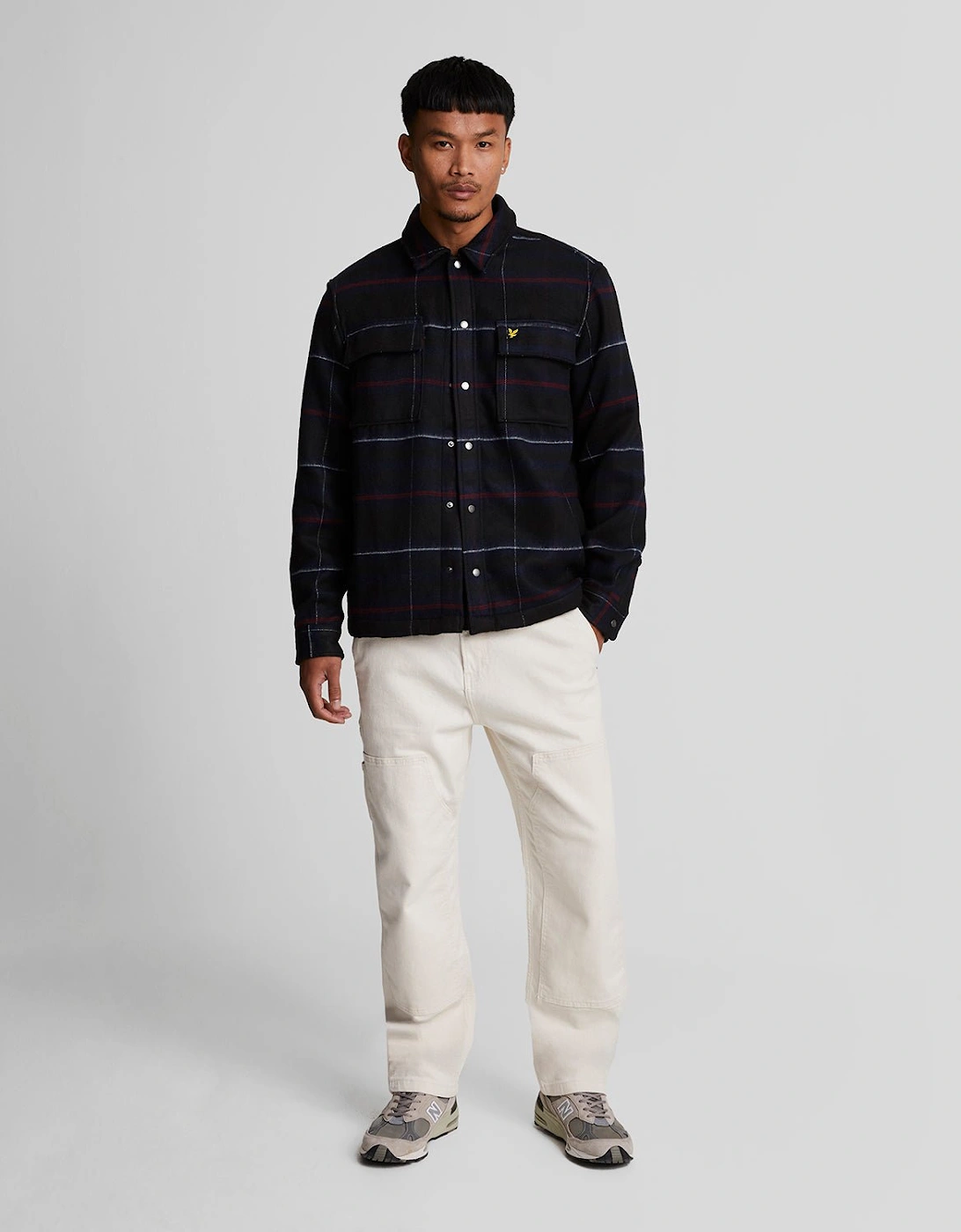 Brushed Tartan Overshirt