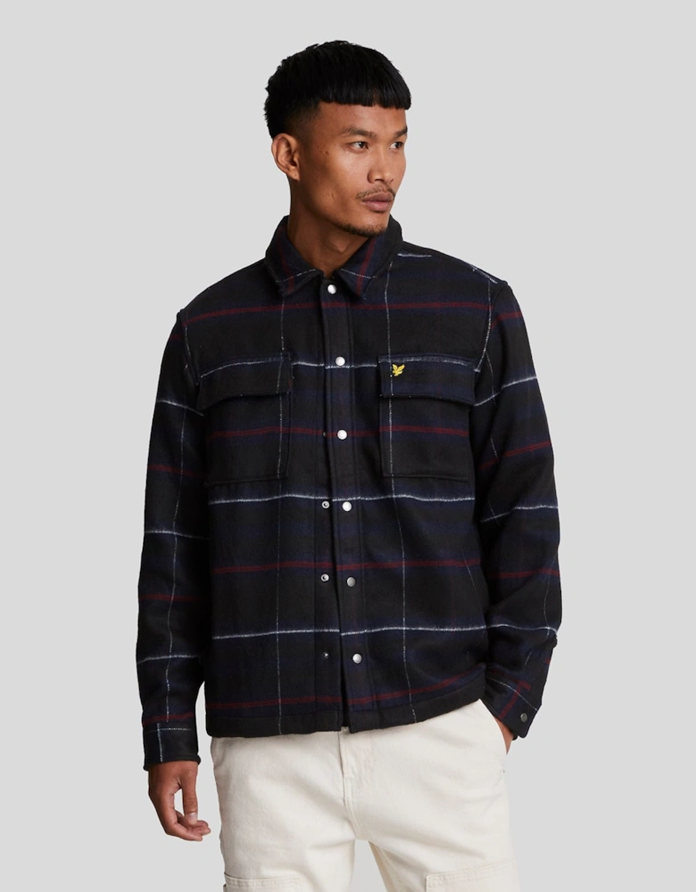 Brushed Tartan Overshirt