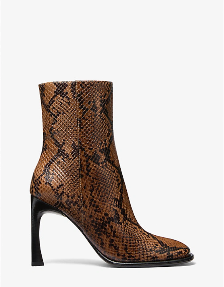 Kelsea Snake Embossed Leather Boot