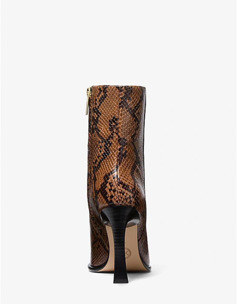 Kelsea Snake Embossed Leather Boot