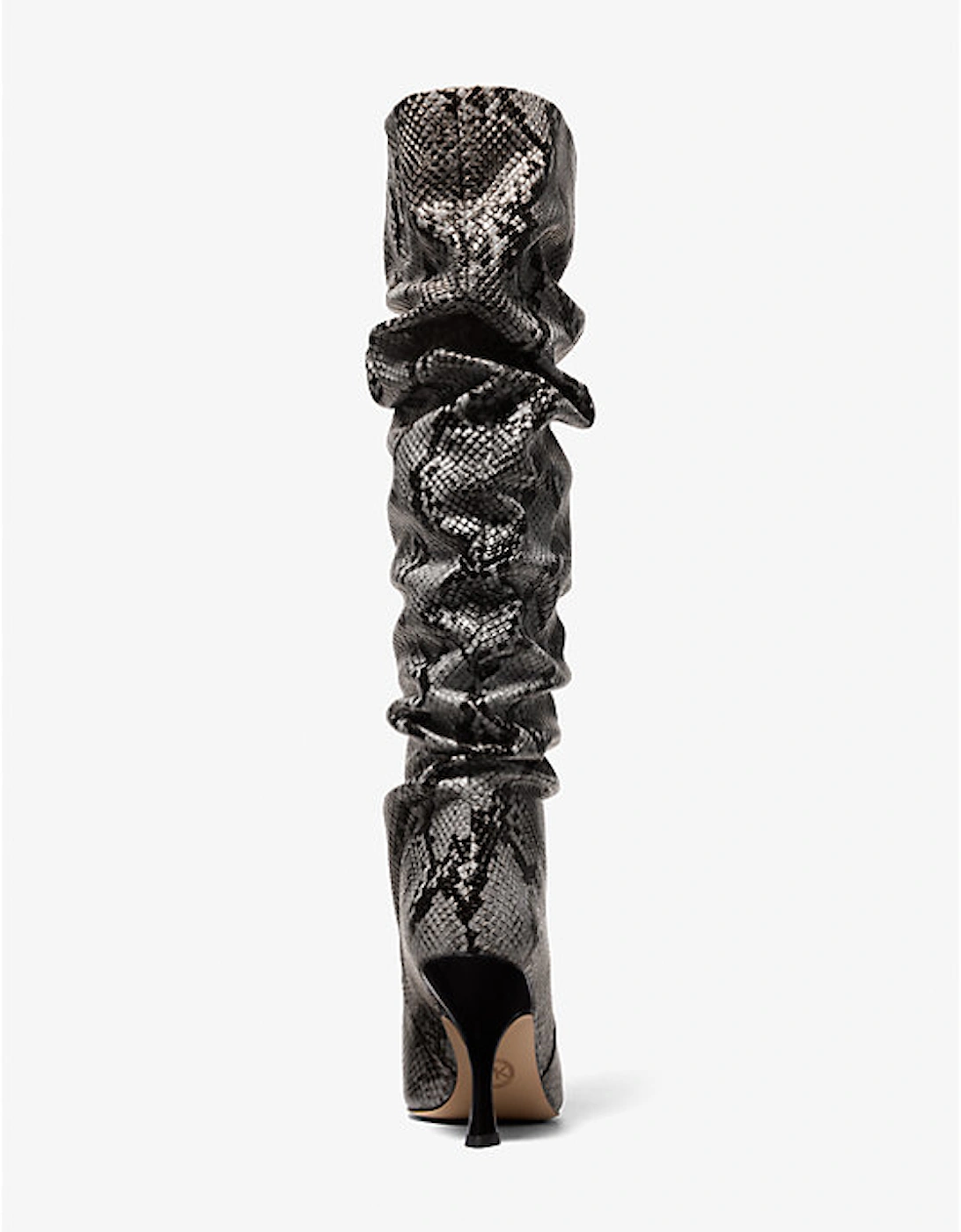 Luna Snake Embossed Leather Boot